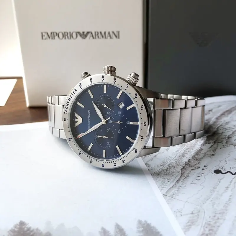 Emporio Armani Mario Chronograph Men's Watch- AR11306